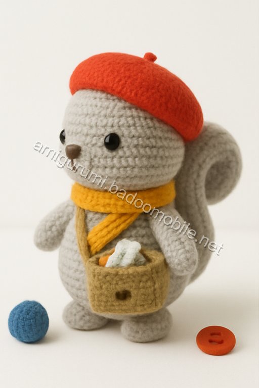 Amigurumi Squirrel Free Pattern