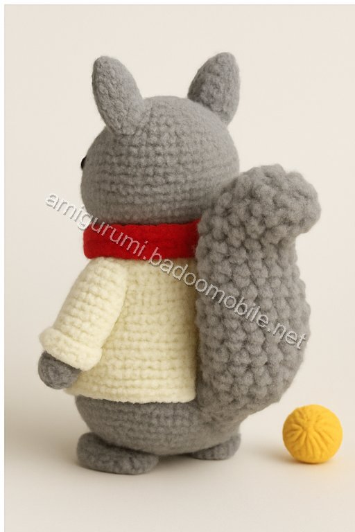 Amigurumi Squirrel Free Pattern