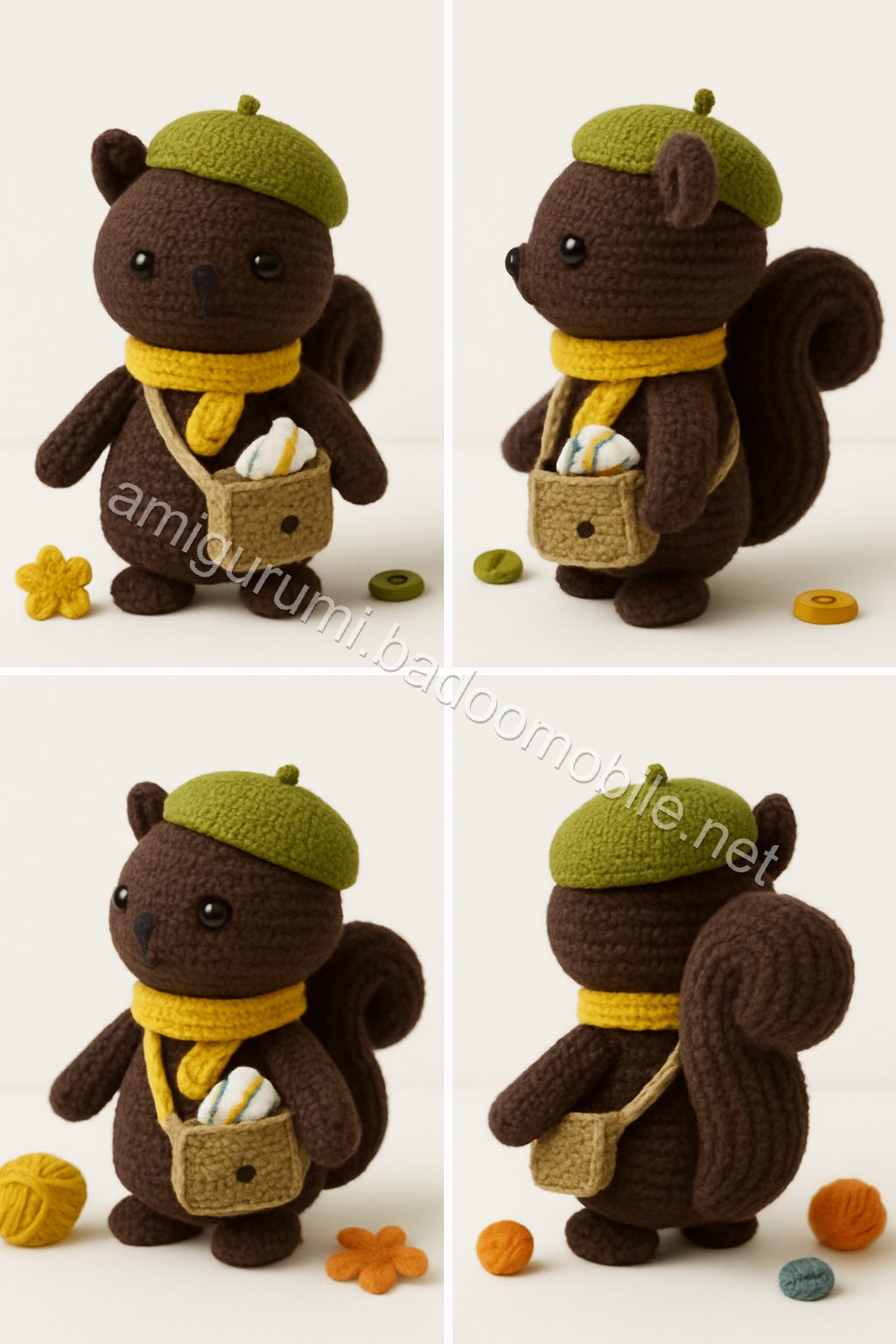 Amigurumi Squirrel Free Pattern