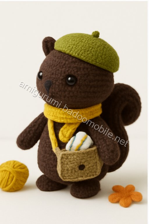 Amigurumi Squirrel Free Pattern