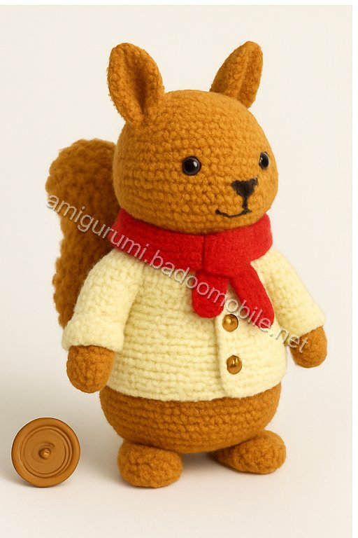 Amigurumi Squirrel Free Pattern