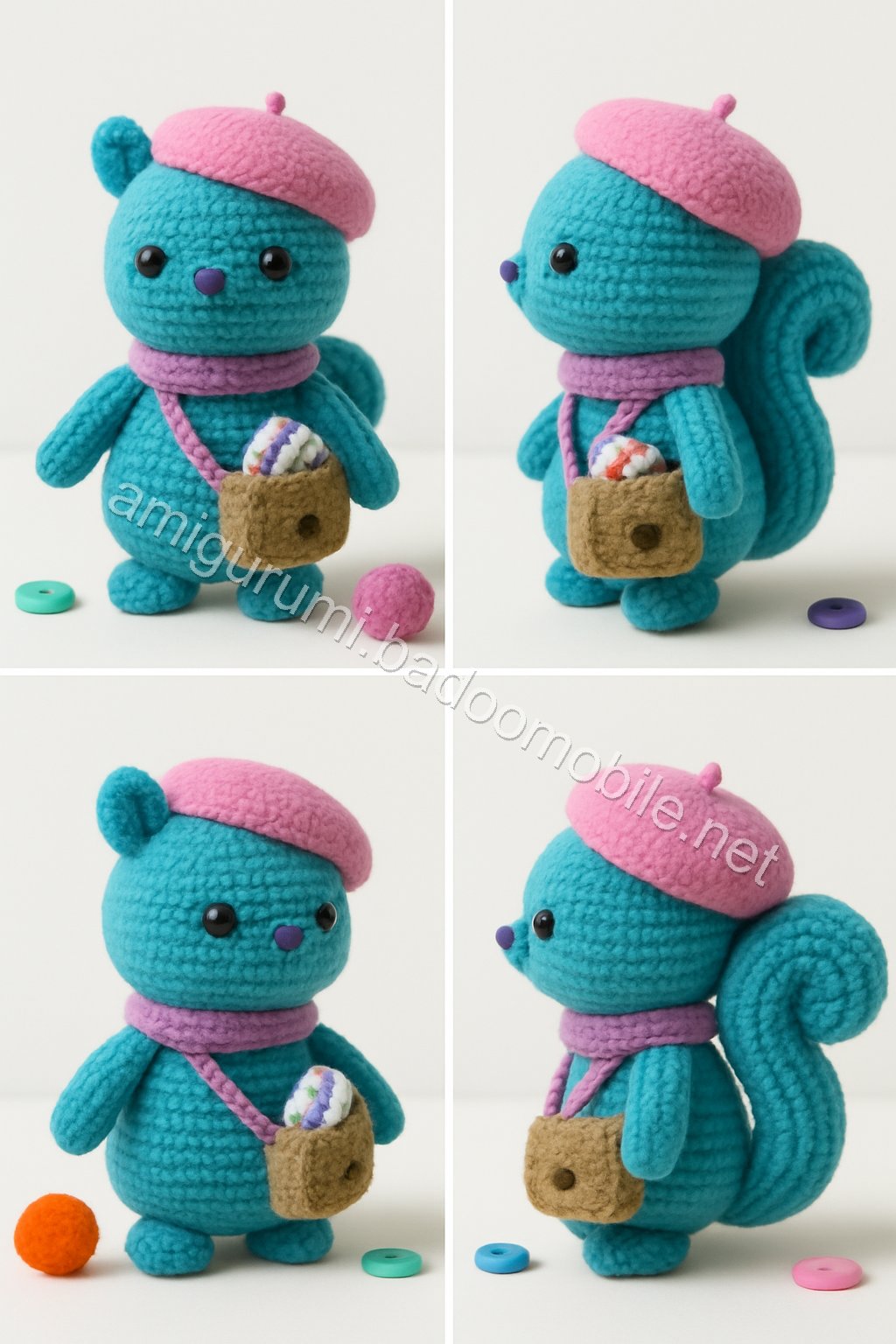 Amigurumi Squirrel Free Pattern