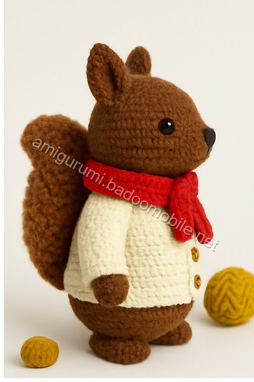 Amigurumi Squirrel Free Pattern
