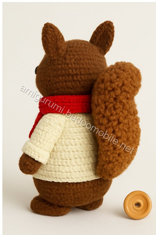 Amigurumi Squirrel Free Pattern