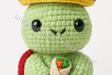 Amigurumi Paco the Burrito Turtle Free Pattern - turtle-q1p1.jpg