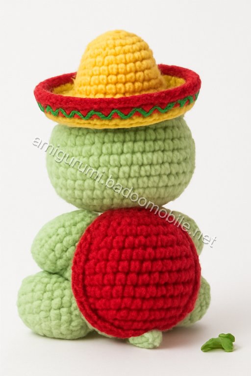 Amigurumi Paco the Burrito Turtle Free Pattern