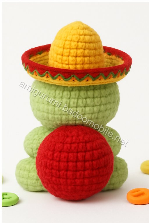 Amigurumi Paco the Burrito Turtle Free Pattern