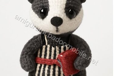 Amigurumi Badger Free Pattern - badger-q1p1.jpg