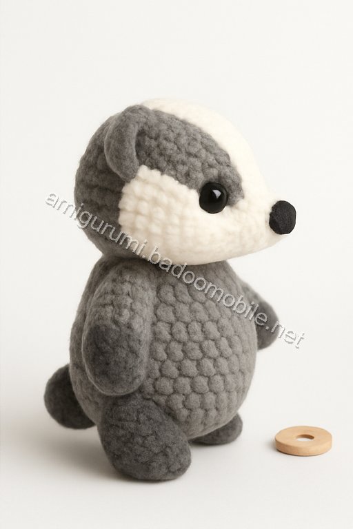 Amigurumi Badger Free Pattern