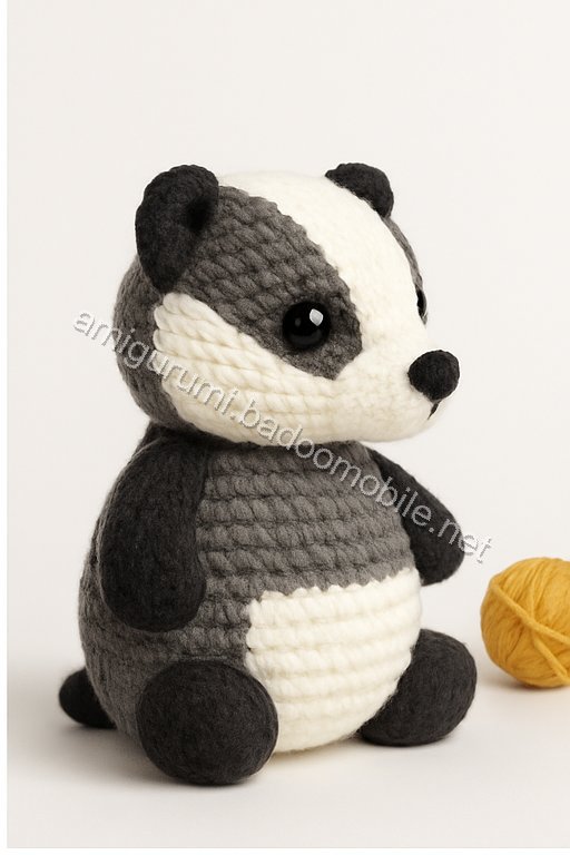 Amigurumi Badger Free Pattern