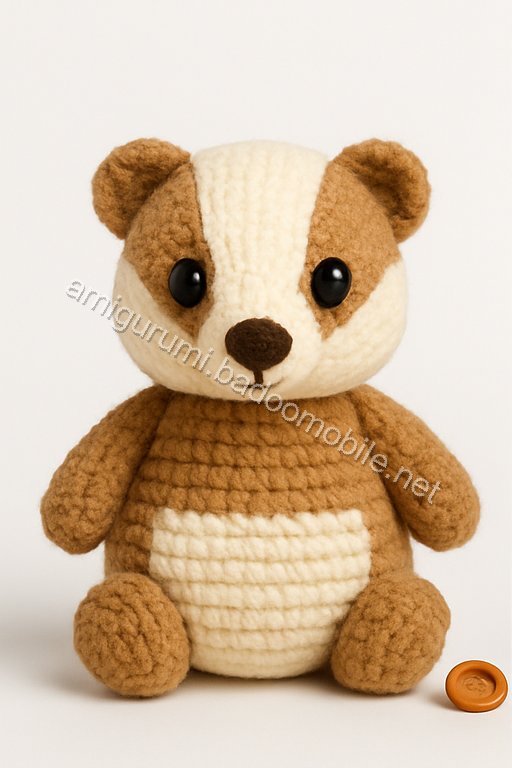 Amigurumi Badger Free Pattern