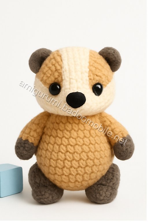 Amigurumi Badger Free Pattern