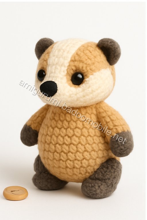 Amigurumi Badger Free Pattern