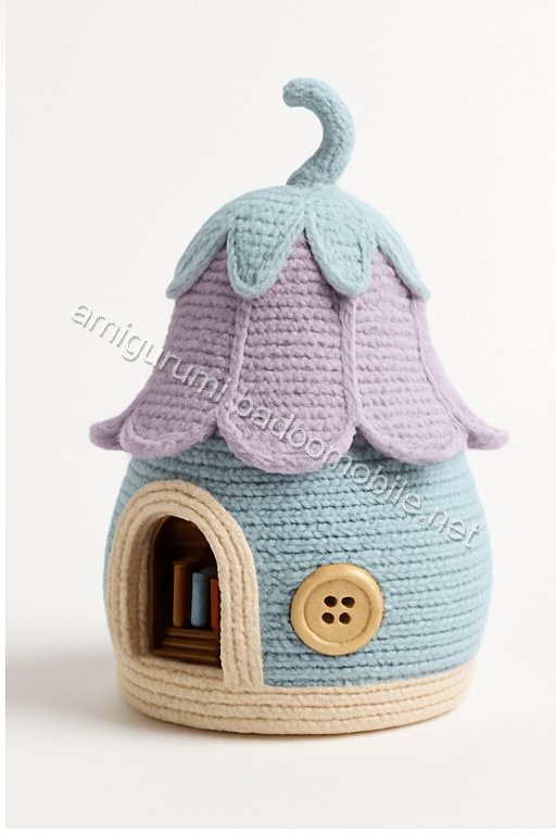 Amigurumi Bee Schoolhouse Free Pattern