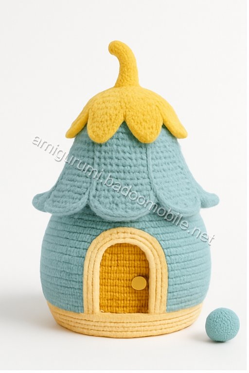 Amigurumi Bee Schoolhouse Free Pattern