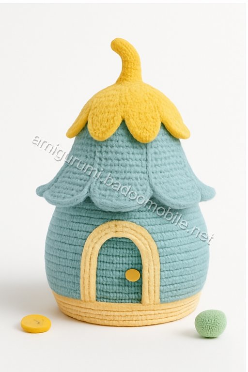 Amigurumi Bee Schoolhouse Free Pattern