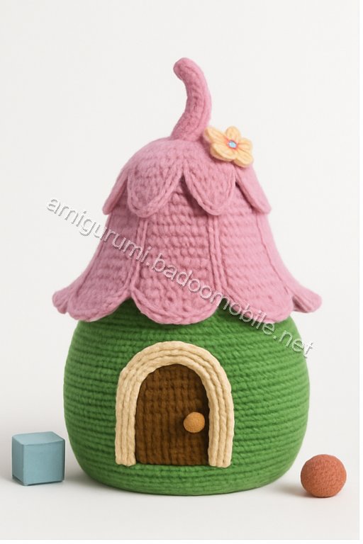 Amigurumi Bee Schoolhouse Free Pattern