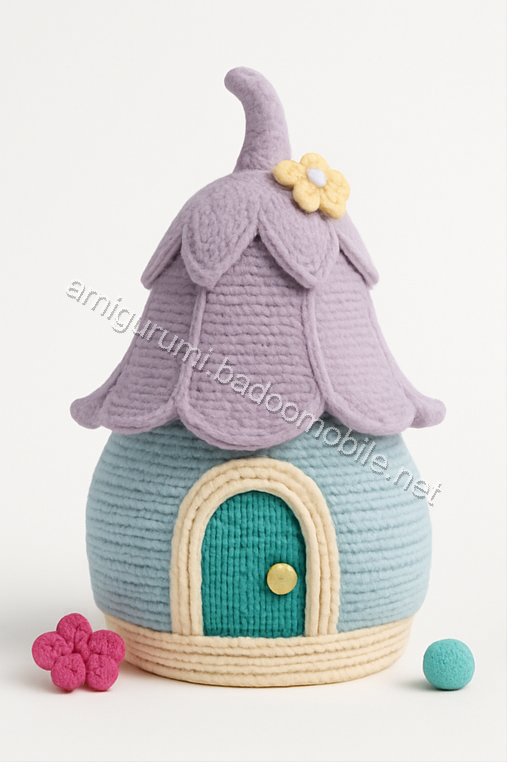 Amigurumi Bee Schoolhouse Free Pattern