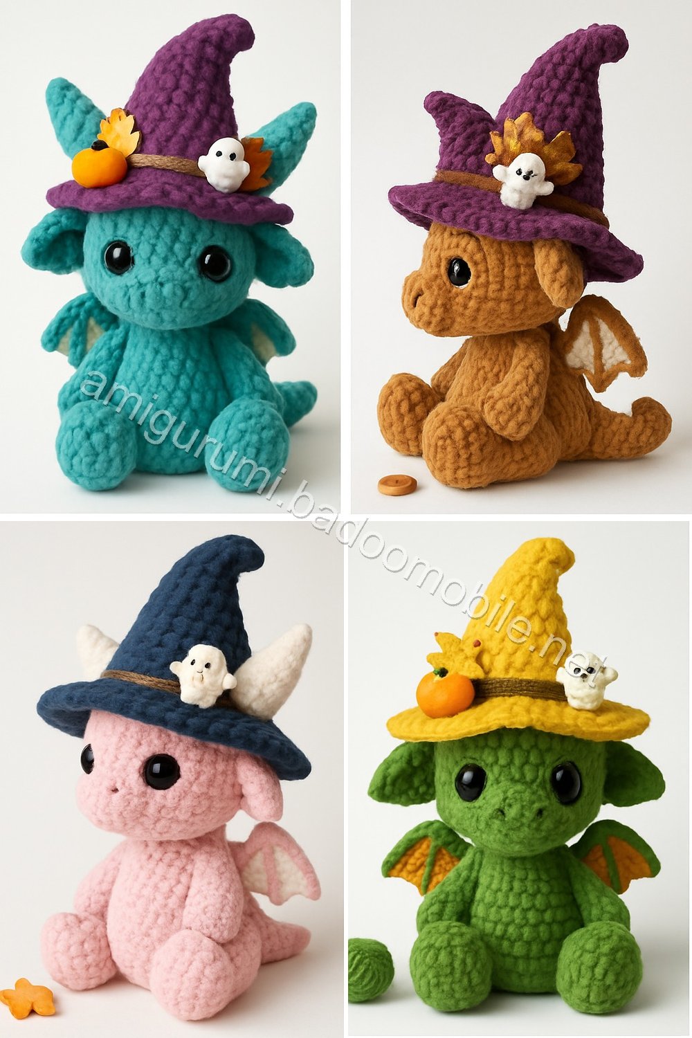Amigurumi Autumn Dragon Free Pattern