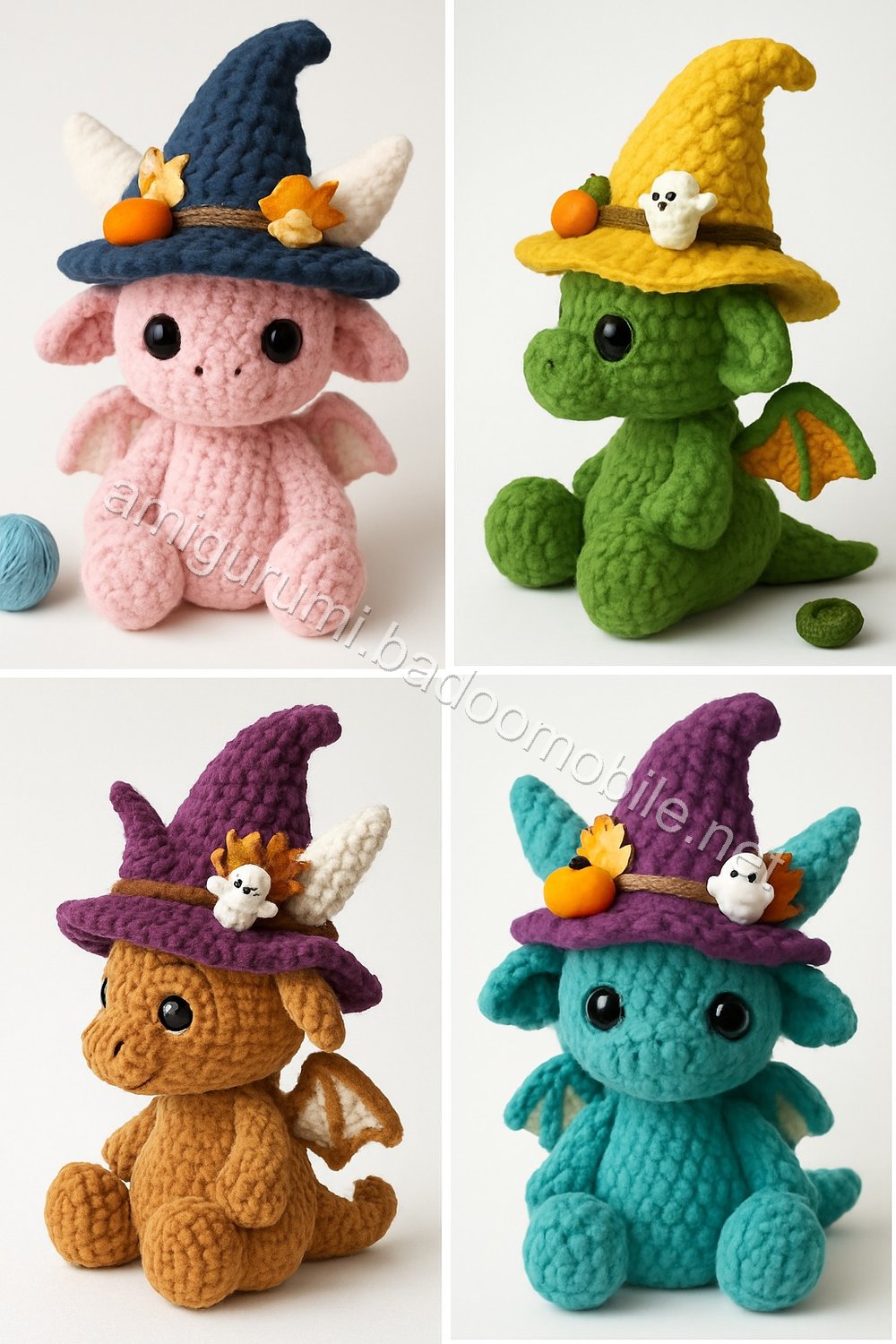 Amigurumi Autumn Dragon Free Pattern