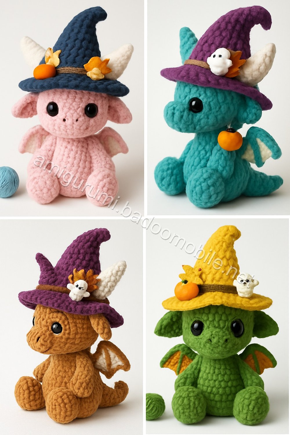 Amigurumi Autumn Dragon Free Pattern
