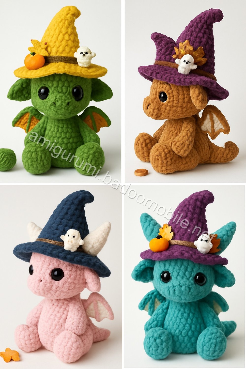 Amigurumi Autumn Dragon Free Pattern