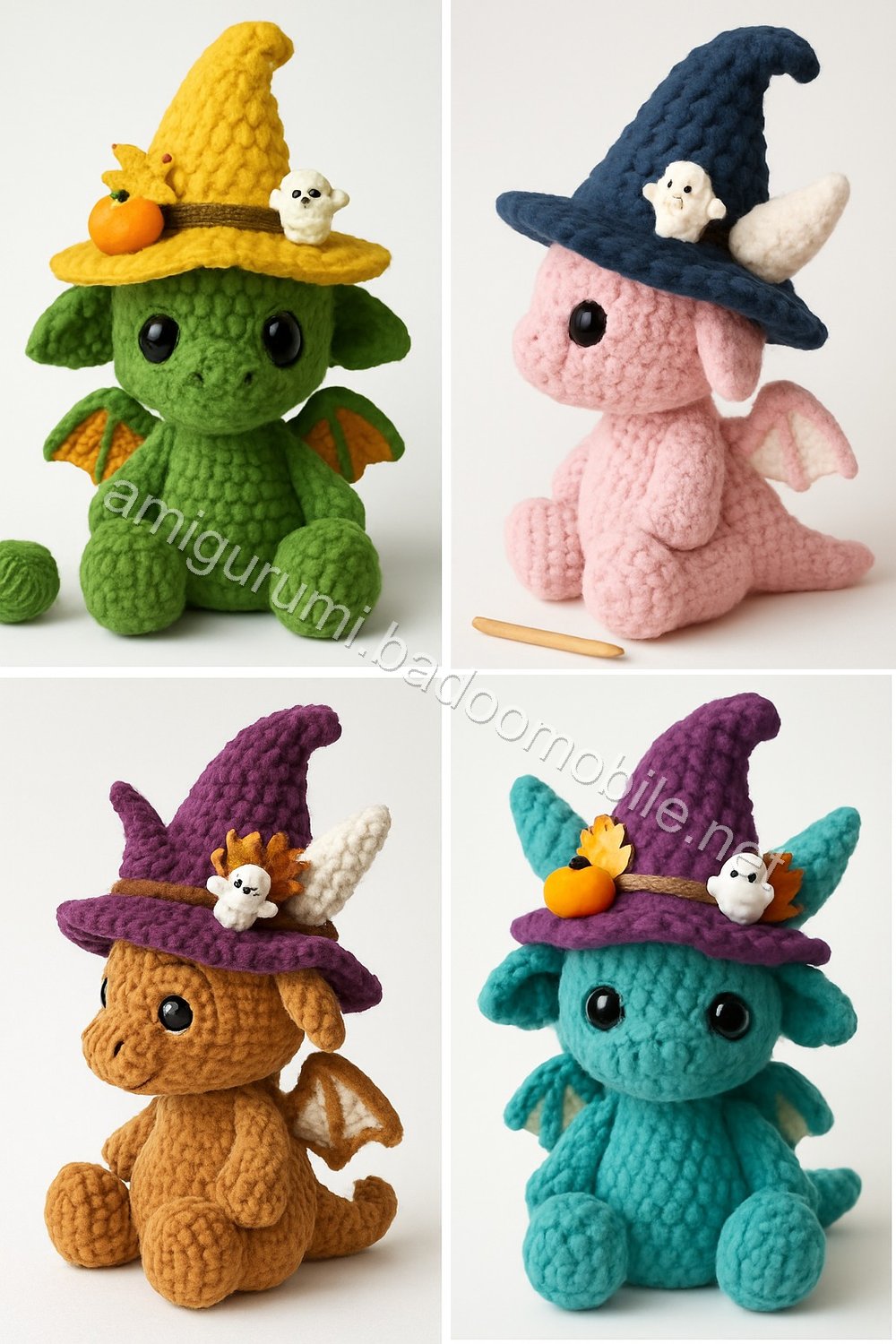 Amigurumi Autumn Dragon Free Pattern