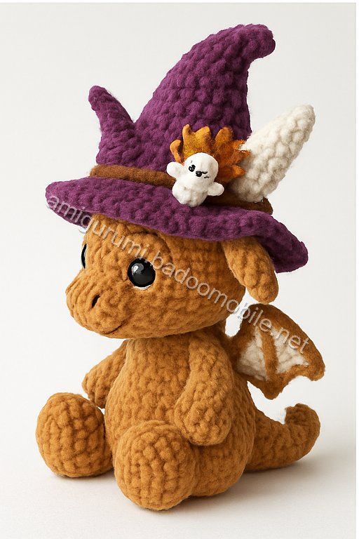 Amigurumi Autumn Dragon Free Pattern