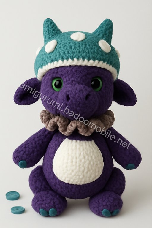 Amigurumi Mushroom Dragon Free Pattern