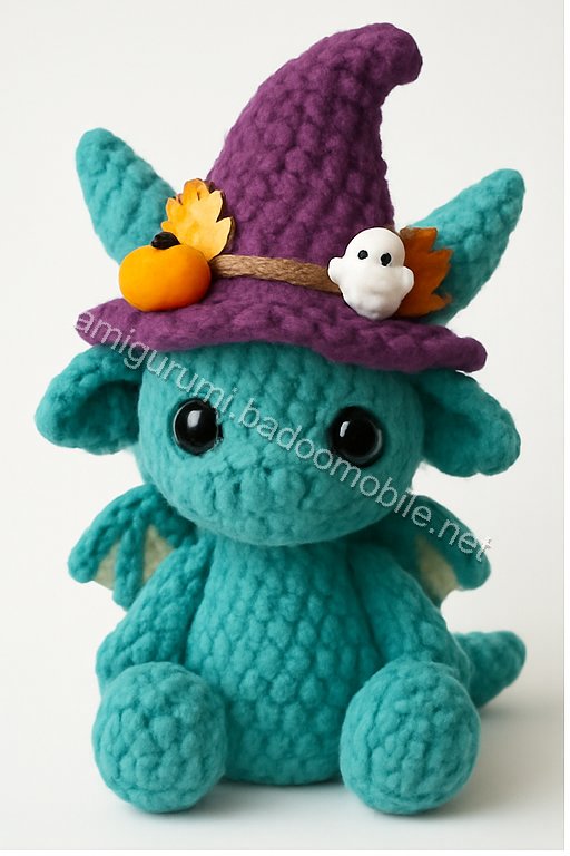 Amigurumi Autumn Dragon Free Pattern