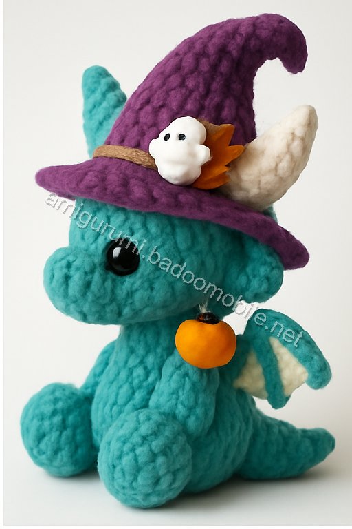 Amigurumi Autumn Dragon Free Pattern