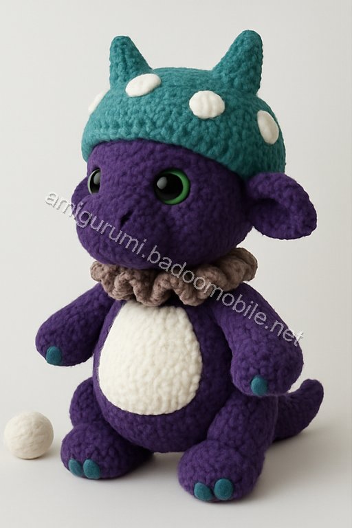 Amigurumi Mushroom Dragon Free Pattern