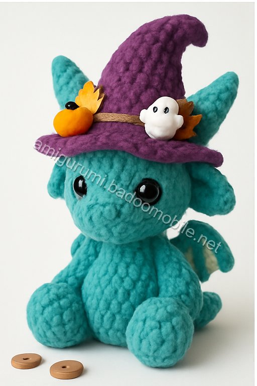 Amigurumi Autumn Dragon Free Pattern
