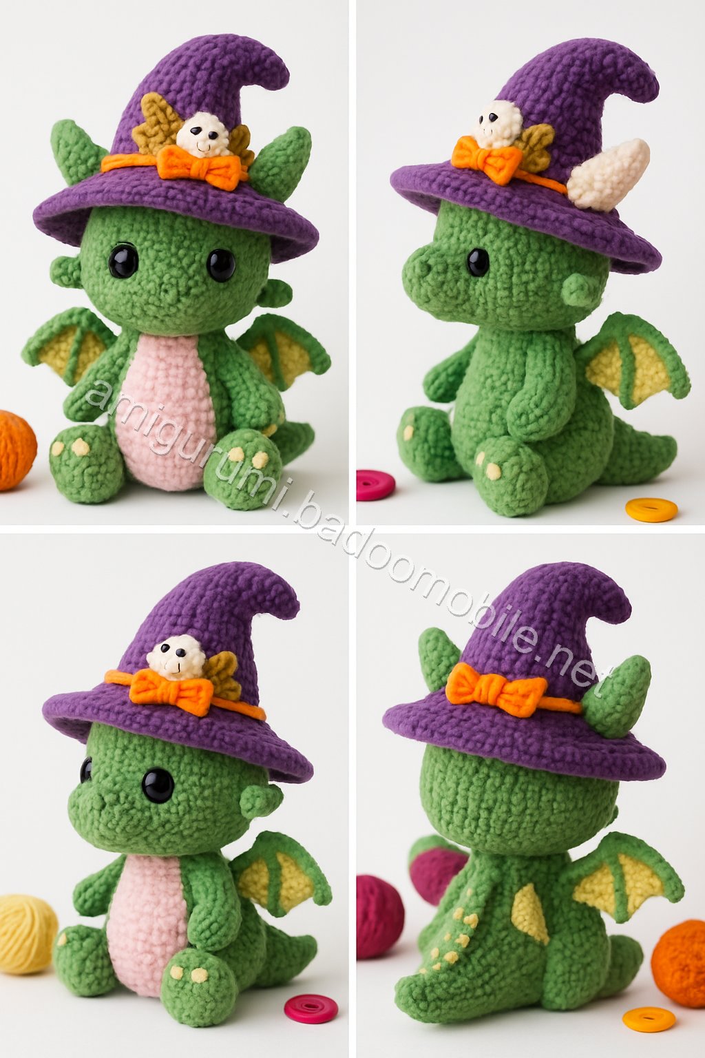 Amigurumi Magical Dragon Free Pattern