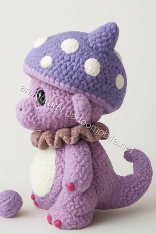 Amigurumi Mushroom Dragon Free Pattern