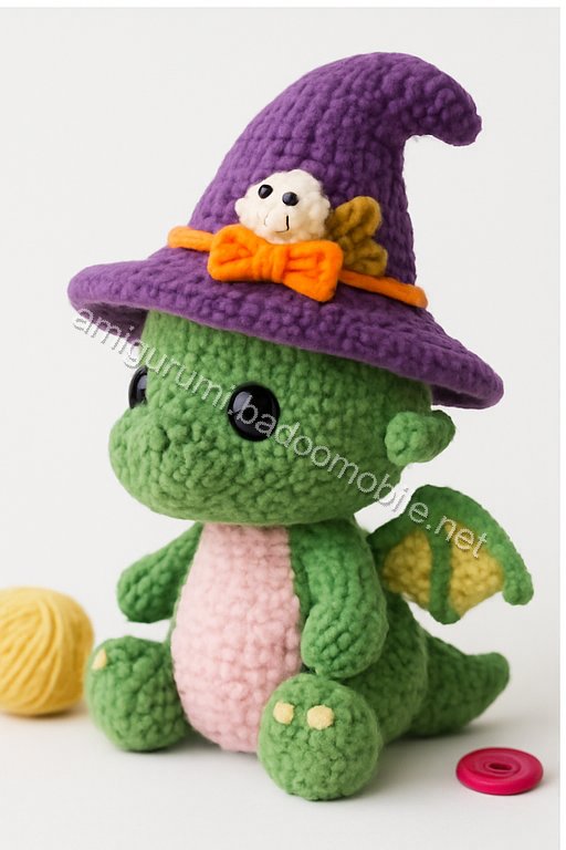 Amigurumi Magical Dragon Free Pattern