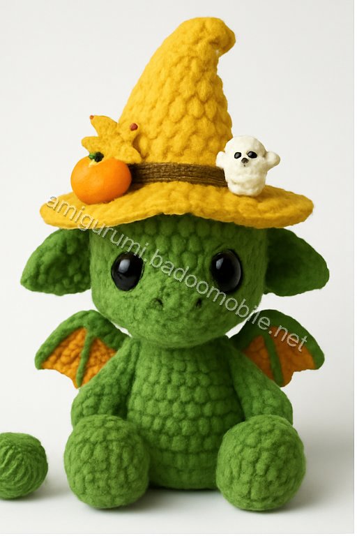 Amigurumi Autumn Dragon Free Pattern
