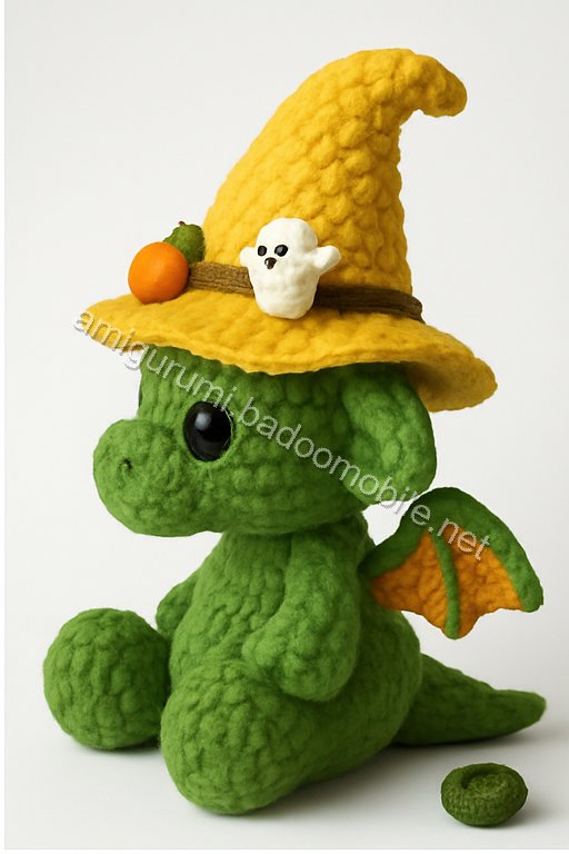 Amigurumi Autumn Dragon Free Pattern