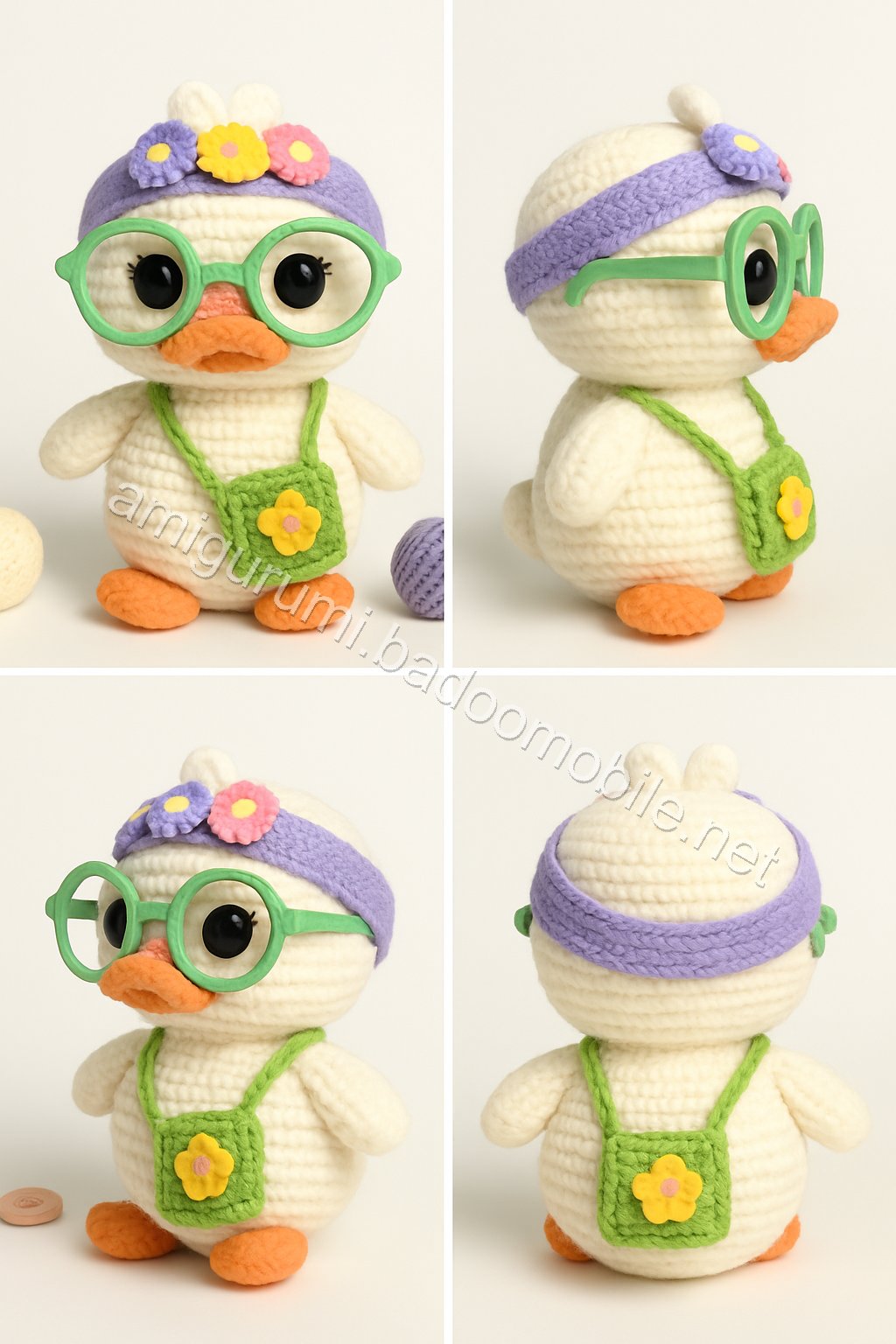 Amigurumi Duck Free Pattern