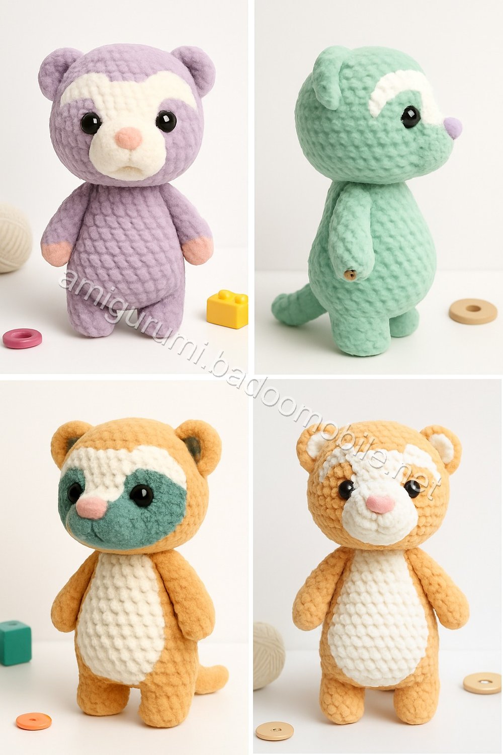 Amigurumi Pocket Ferret Free Pattern