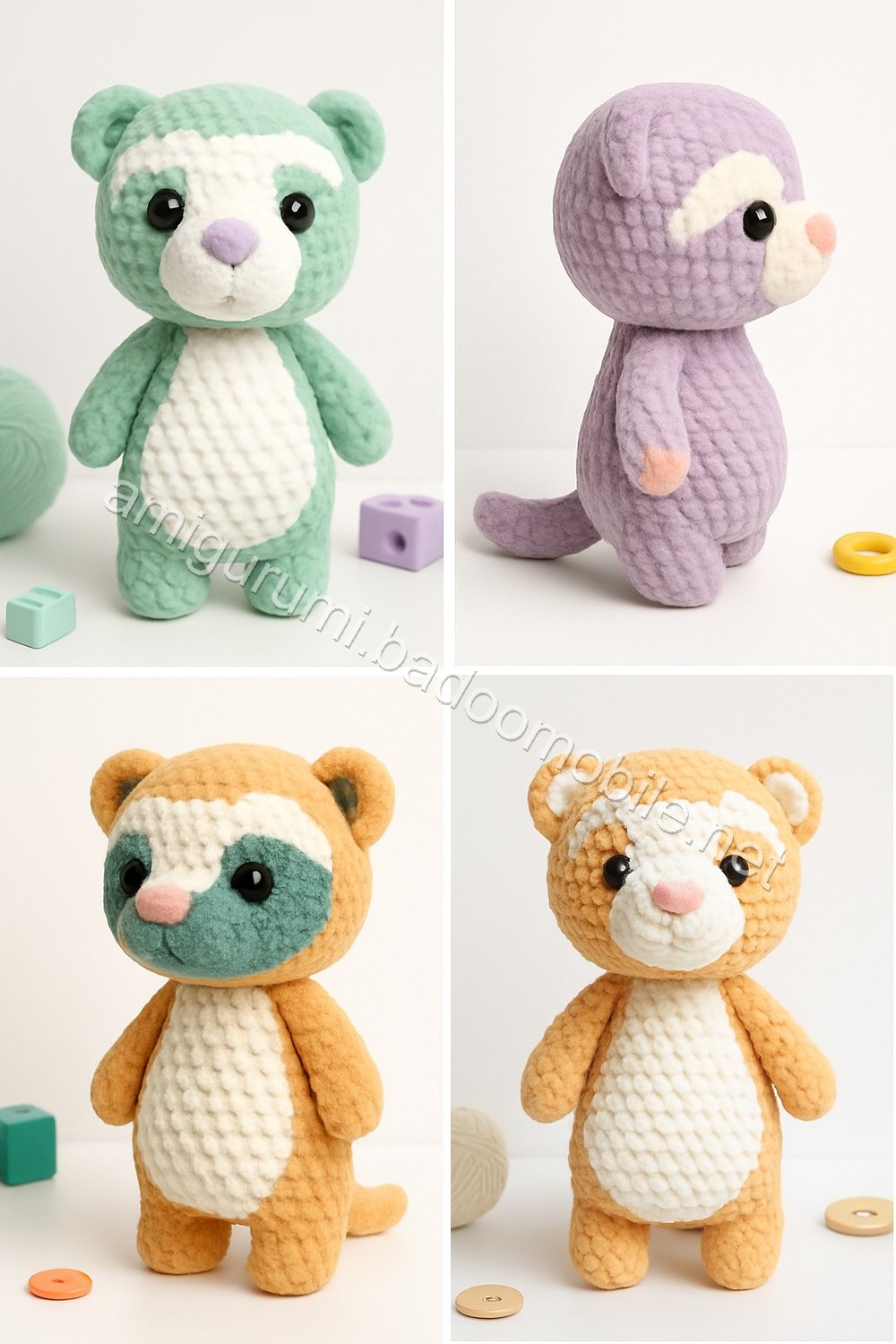 Amigurumi Pocket Ferret Free Pattern