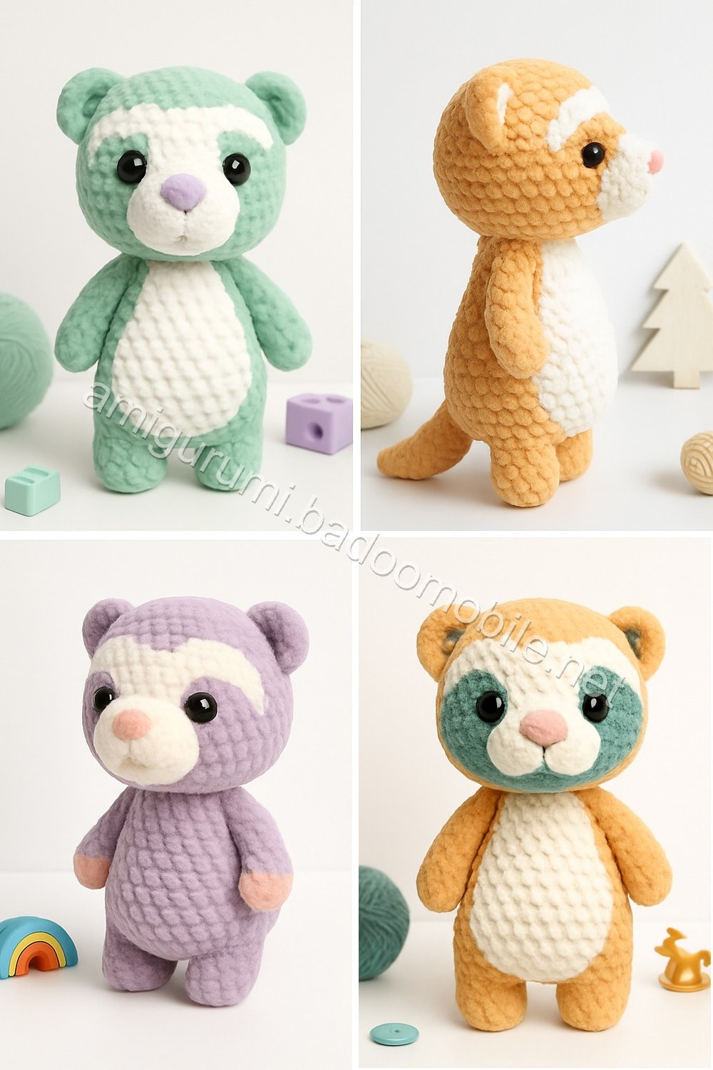 Amigurumi Pocket Ferret Free Pattern