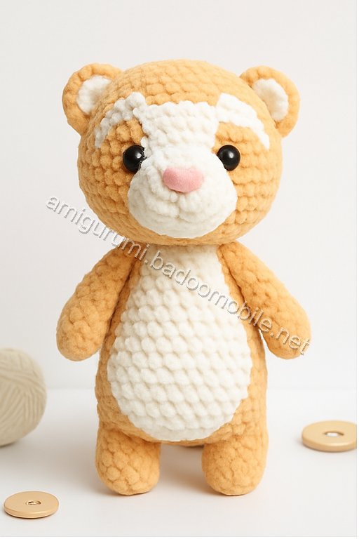 Amigurumi Pocket Ferret Free Pattern