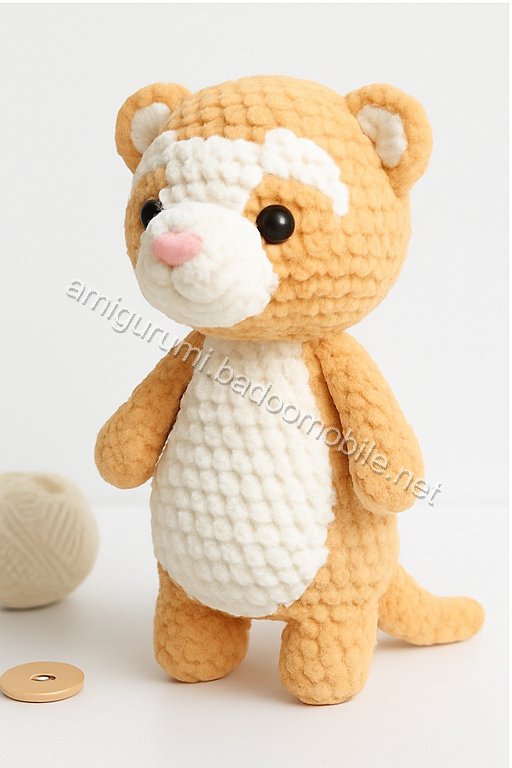 Amigurumi Pocket Ferret Free Pattern