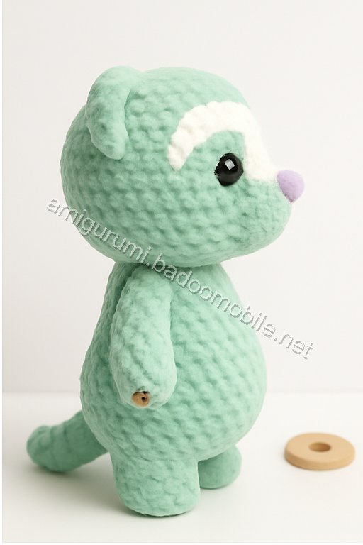 Amigurumi Pocket Ferret Free Pattern