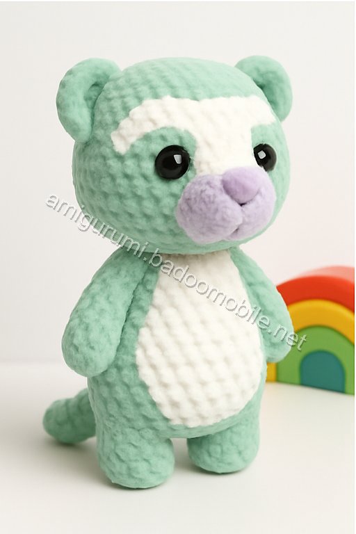 Amigurumi Pocket Ferret Free Pattern