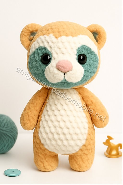 Amigurumi Pocket Ferret Free Pattern