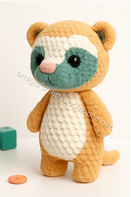 Amigurumi Pocket Ferret Free Pattern