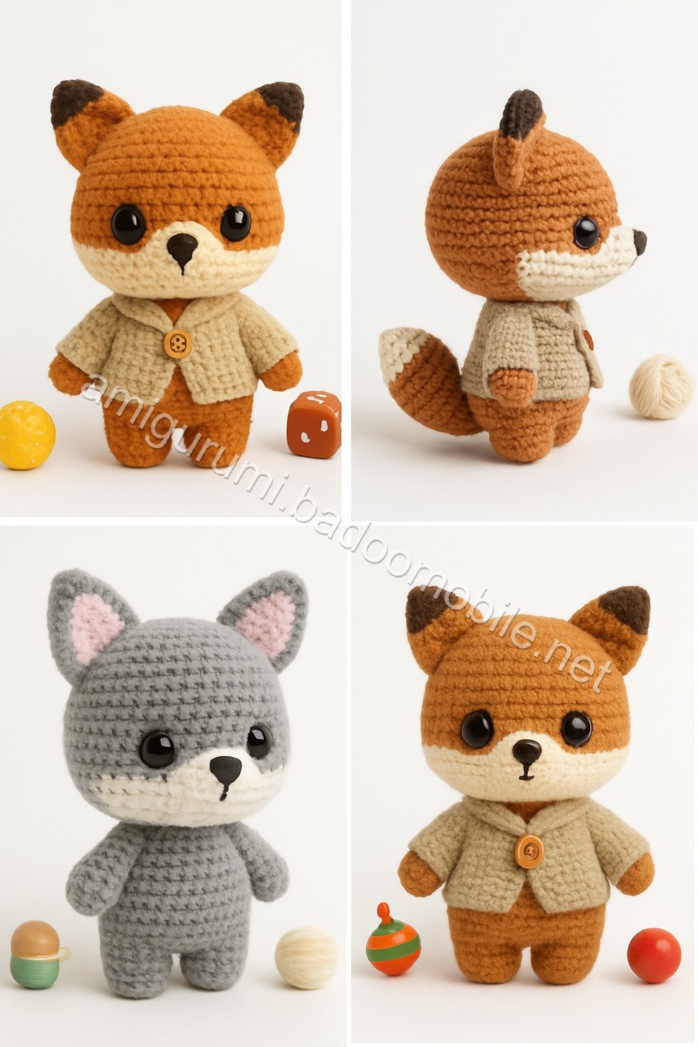 Amigurumi Fox Free Pattern