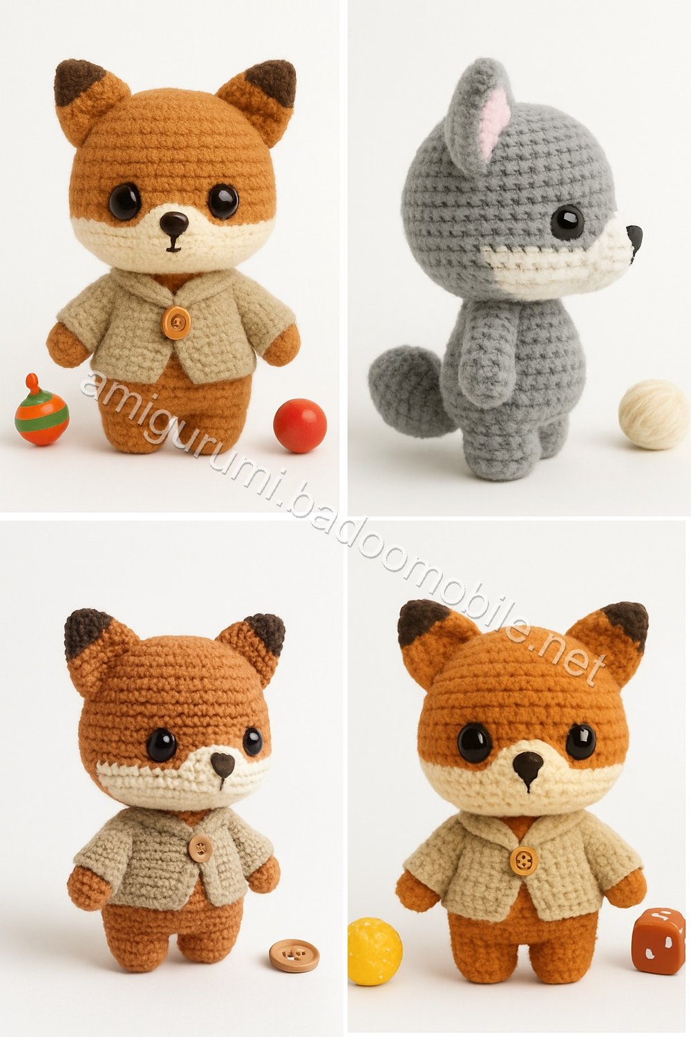 Amigurumi Fox Free Pattern